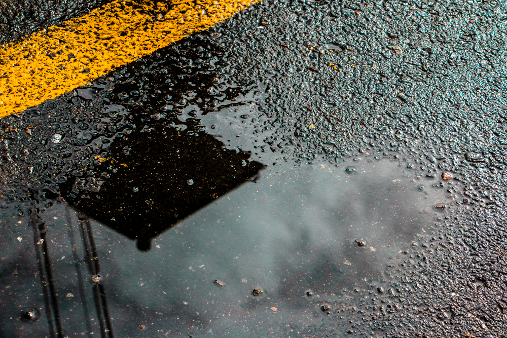 Preventing Puddling on Your Parking Lot or Driveway