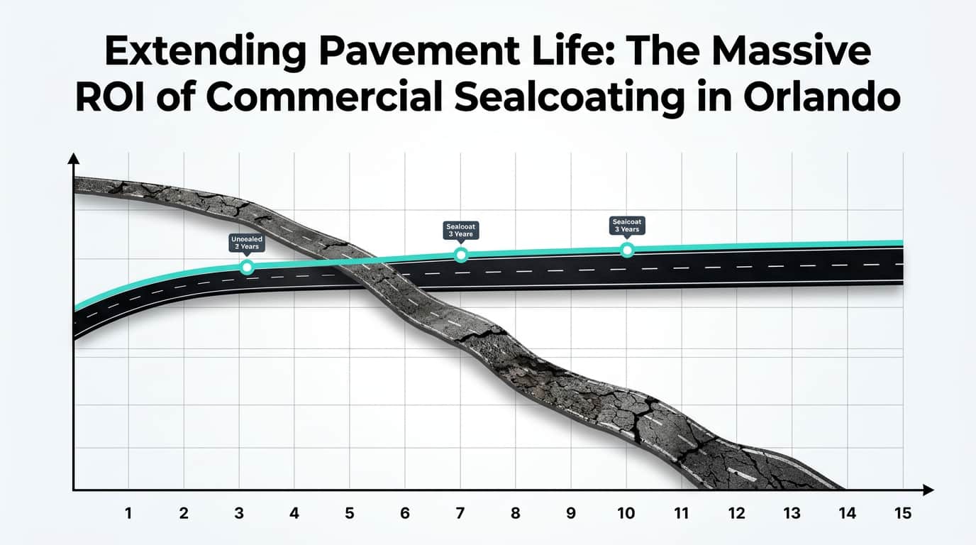 Sealcoating Orlando, Florida: The High ROI Asset Strategy