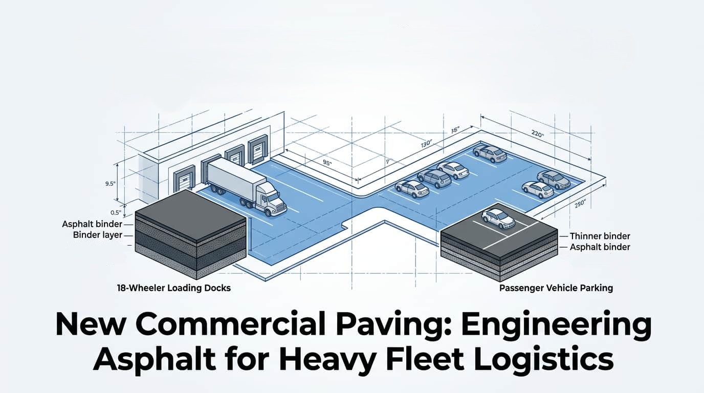 Heavy Fleet Asphalt Paving in Daytona Beach, Florida