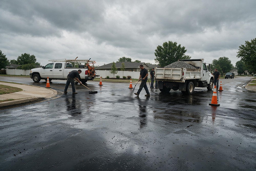 Sealcoating in Florida's Rainy Season: How Orlando Crews Beat the Storms