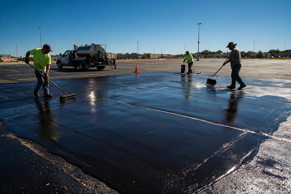 Can You Sealcoat an Orlando Parking Lot Without Closing the Business?