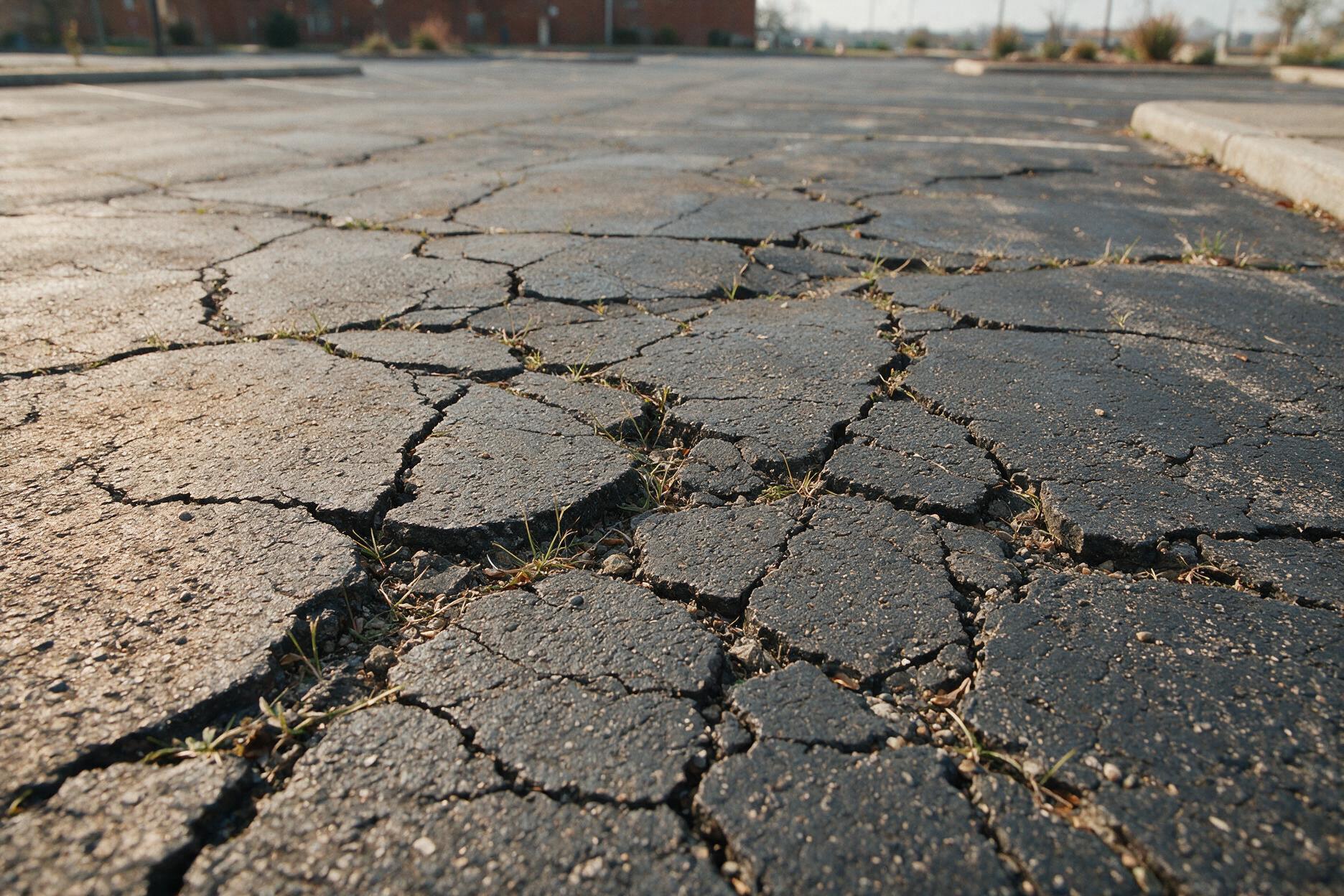 What Alligator Cracking Means for Your Daytona Beach Lot