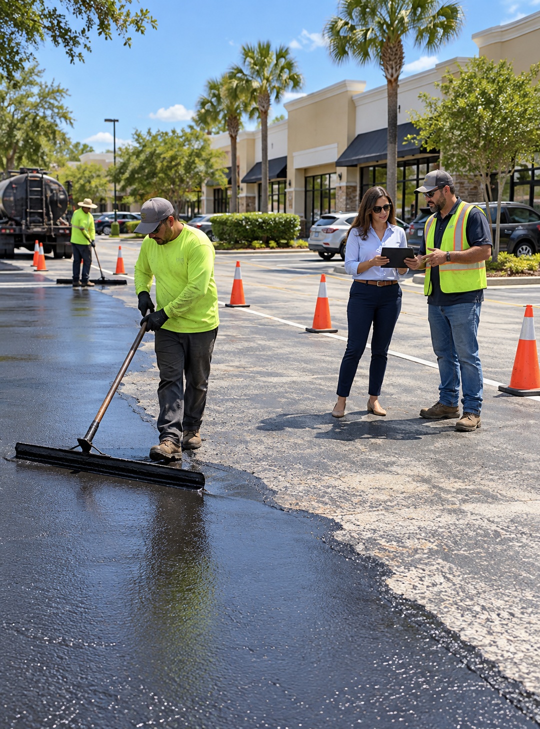 How Often Should a Sanford Retail Center Be Resealed? A Property Manager's Maintenance Schedule