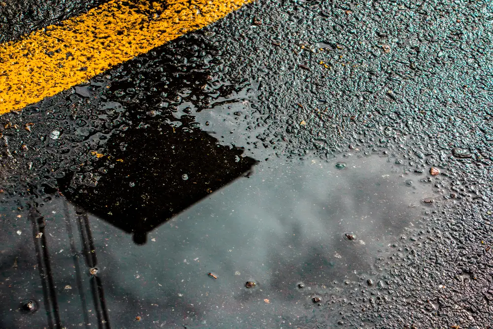Preventing Puddling on Your Parking Lot or Driveway