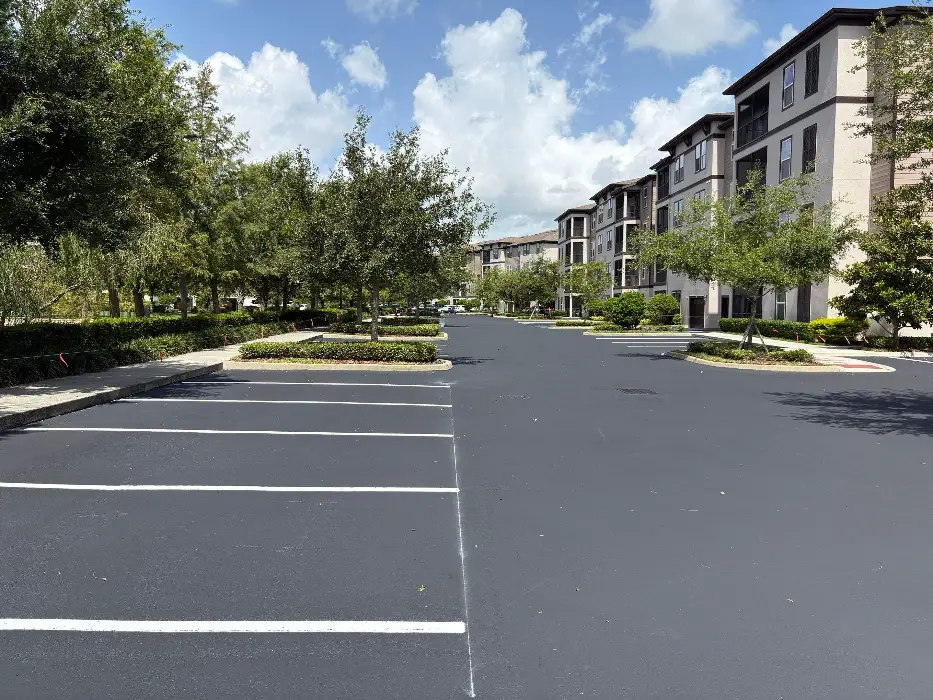 Asphalt paving project in Altamonte Springs FL