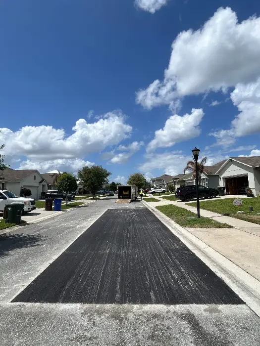 Asphalt paving project in Altamonte Springs FL