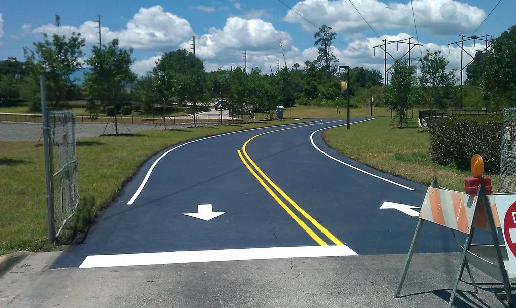 Fresh sealcoating application